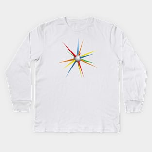 Bowling Satellite Kids Long Sleeve T-Shirt